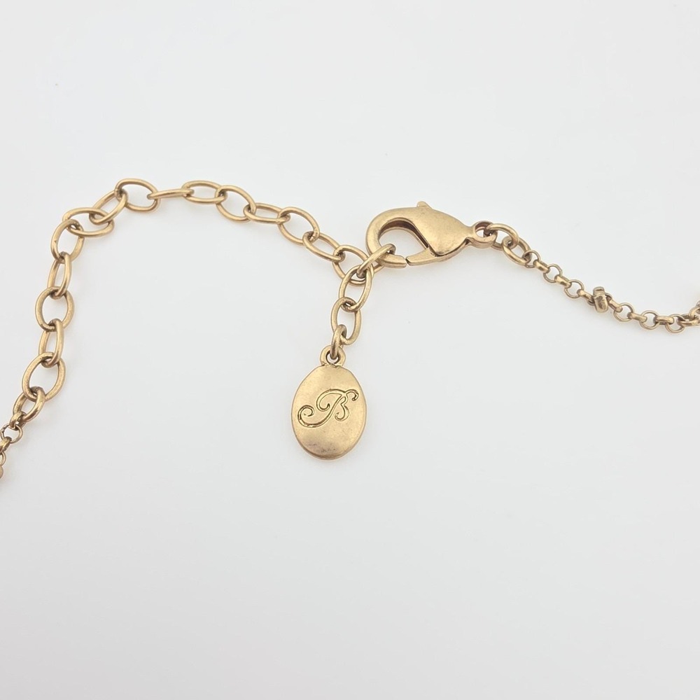 Vtg JOAN BOYCE 'Crystal Starfish' Necklace Pave SWAROVSKI Gold Plate Long 40" - Picture 7 of 9